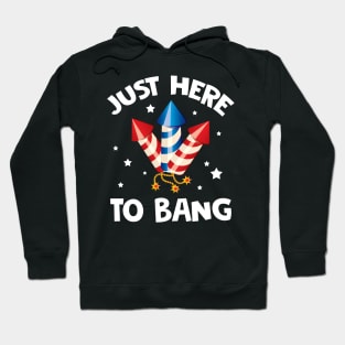 Firecrackers Just Here To Bang 4th Of July Gift Hoodie